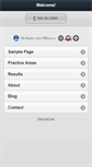 Mobile Screenshot of jmcmasterlaw.com